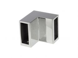 З'єднувач 90° труба-труба 30x10 мм GIFF 315 полірований хром