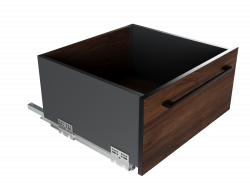 Висувний ящик GIFF PRIME FlatBox 3D L=400 H=199 графіт