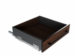 Висувний ящик GIFF PRIME FlatBox 3D L=400 H=84 графіт
