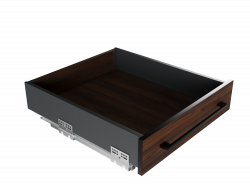 Висувний ящик GIFF PRIME FlatBox 3D L=500 H=84 графіт