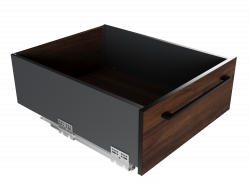 Висувний ящик GIFF PRIME FlatBox 3D L=550 H=167 графіт