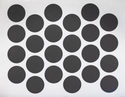 Заглушка минификса самоклеющаяся Weiss d=20 антрацит (24 шт) (1616)