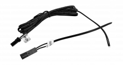 Коннектор GIFF разъем JST 2pin (2 jack) с проводами черный