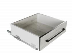 Висувний ящик GIFF PRIME FlatBox 3D L=400 H=116 білий