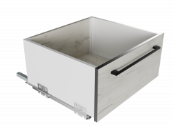 Висувний ящик GIFF PRIME FlatBox 3D L=400 H=199 білий