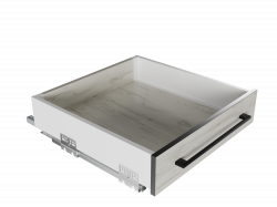 Висувний ящик GIFF PRIME FlatBox 3D L=450 H=84 білий