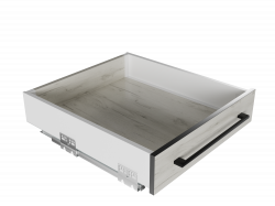 Висувний ящик GIFF PRIME FlatBox 3D L=500 H=84 білий