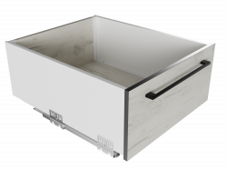 Висувний ящик GIFF PRIME FlatBox 3D L=550 H=199 білий