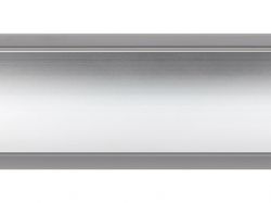 Плинтус кухонный Linken System треугольный алюминий гладкий (вогнутый) H=30 L=4000 мм