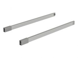 Продольный релинг ArciTech правый Hettich L=500 серебро (9.122.004)