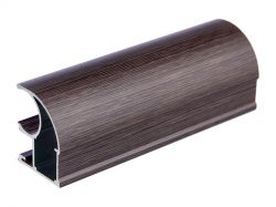 Вертикальний відкритий профіль Slider Expert L=5200 венге матовий