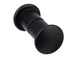 Ручка-кноб кругла GIFF Glass 269 чорний матовий