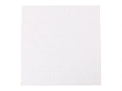 Заглушка конфирмата самоклеющаяся Folmag d=14 белый 323 (25шт)