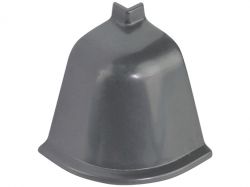 Угол к плинтусу Rehau 118 90* 98151 Темно-серый-внешний