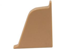 Заглушка к плинтусу 118 Rehau Карамель-правая 94120