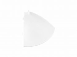 Кут до плінтуса Egger AC01 білий зовнішній 90° (884455)