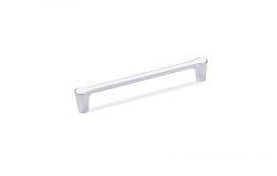 Ручка скоба Gamet UU15-0160-G008-E40 білий/матовий хром