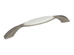 Ручка скоба Gamet UP17-0128-GA011-WHT-0 патинований нікель