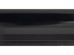 Плинтус кухонный Черный глянец (117) L=3000