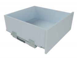 Висувний ящик з відштовхувачем GIFF PRIME FlatBox L=450 H=167 білий