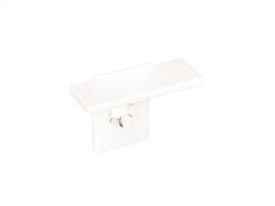 Фіксуючий елемент для полиці Volpato Stili L=50 білий матовий (пара)