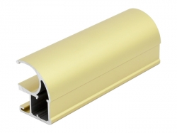 Вертикальний відкритий профіль Slider Premium (золото) L=5200