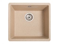 Мойка искусственный камень Solid Вега 440х420 латино беж (под столешницу)