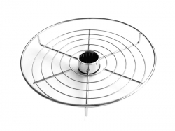 Полка круглая ALVA 350/50 хром