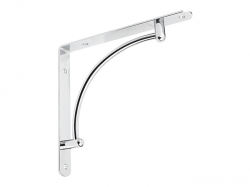 Консоль декоративна увігнута GIFF Scenic L=222 хром