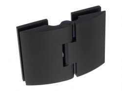 Петля скло-скло GIFF Glass Premio FERRARA чорний матовий