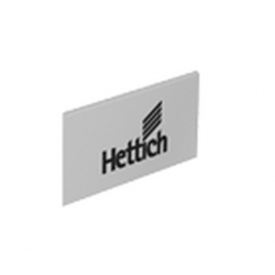 Заглушка з логотипом ArciTech Hettich алюміній (9.123.009)