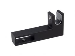 З'єднувач скло-труба кутовий GIFF 319 чорний матовий