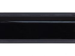 Плінтус Rehau 118 98104 Чорний глянець L=4200
