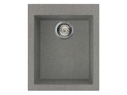 Мойка искусственный камень Elleci 410x500 Quadra 100 Titanium M73