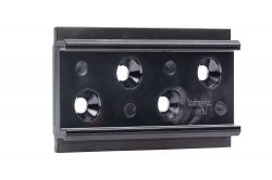 Крепление - защелка стеновой панели GIFF PanelFix Clip черный