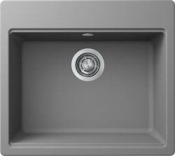 Мойка искусственный камень Elleci 570*510 TIME 105 on top cemento 48