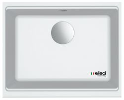 Мойка искусственный камень Elleci 570*510 TIME 105 under top bianco 68