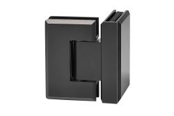 Петля 90* стекло-стекло GIFF Glass 304 SUS304 черный матовый