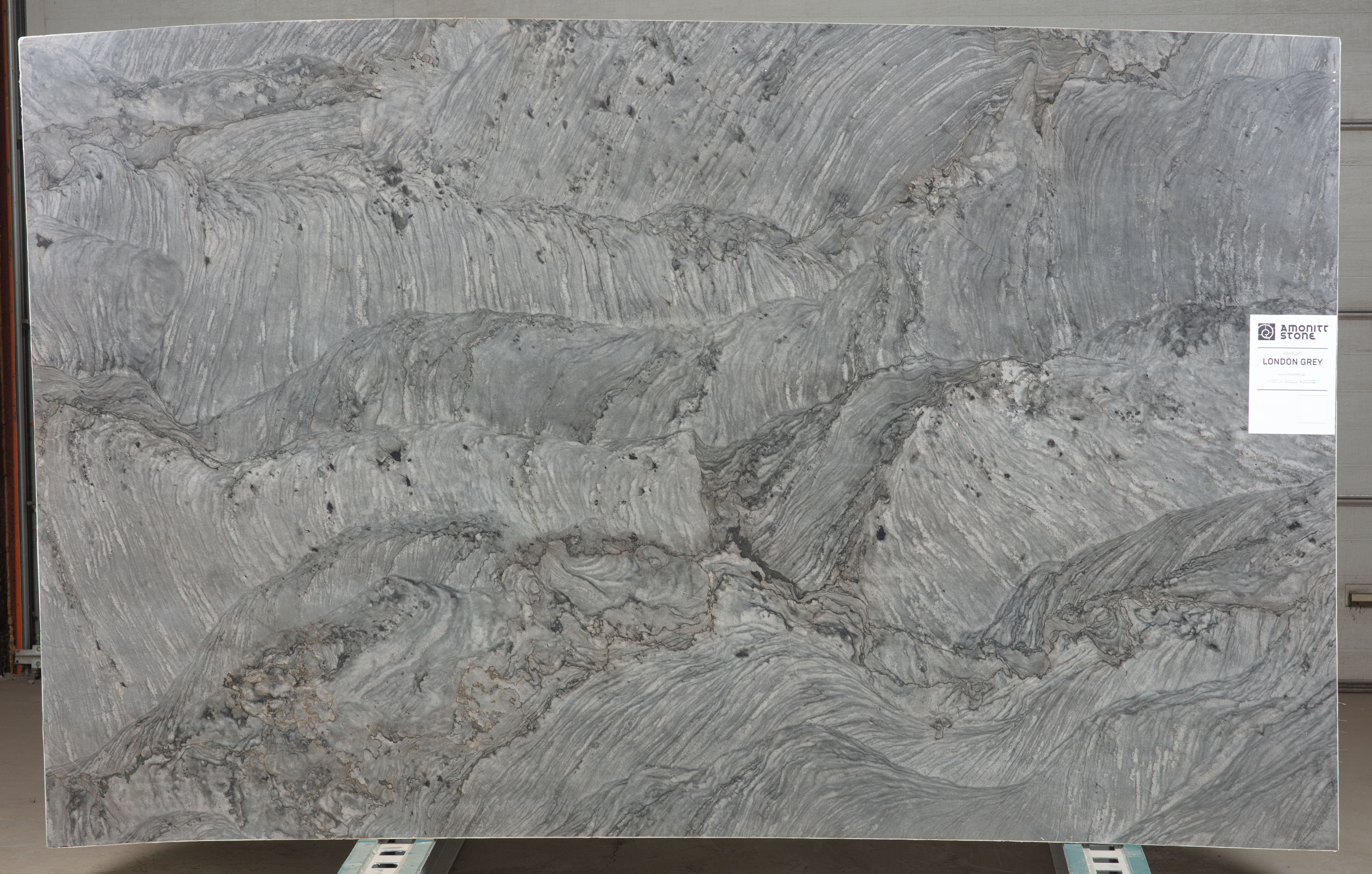 Слеб LONDON GREY 3320х2080х20 Кварцит (полірований)