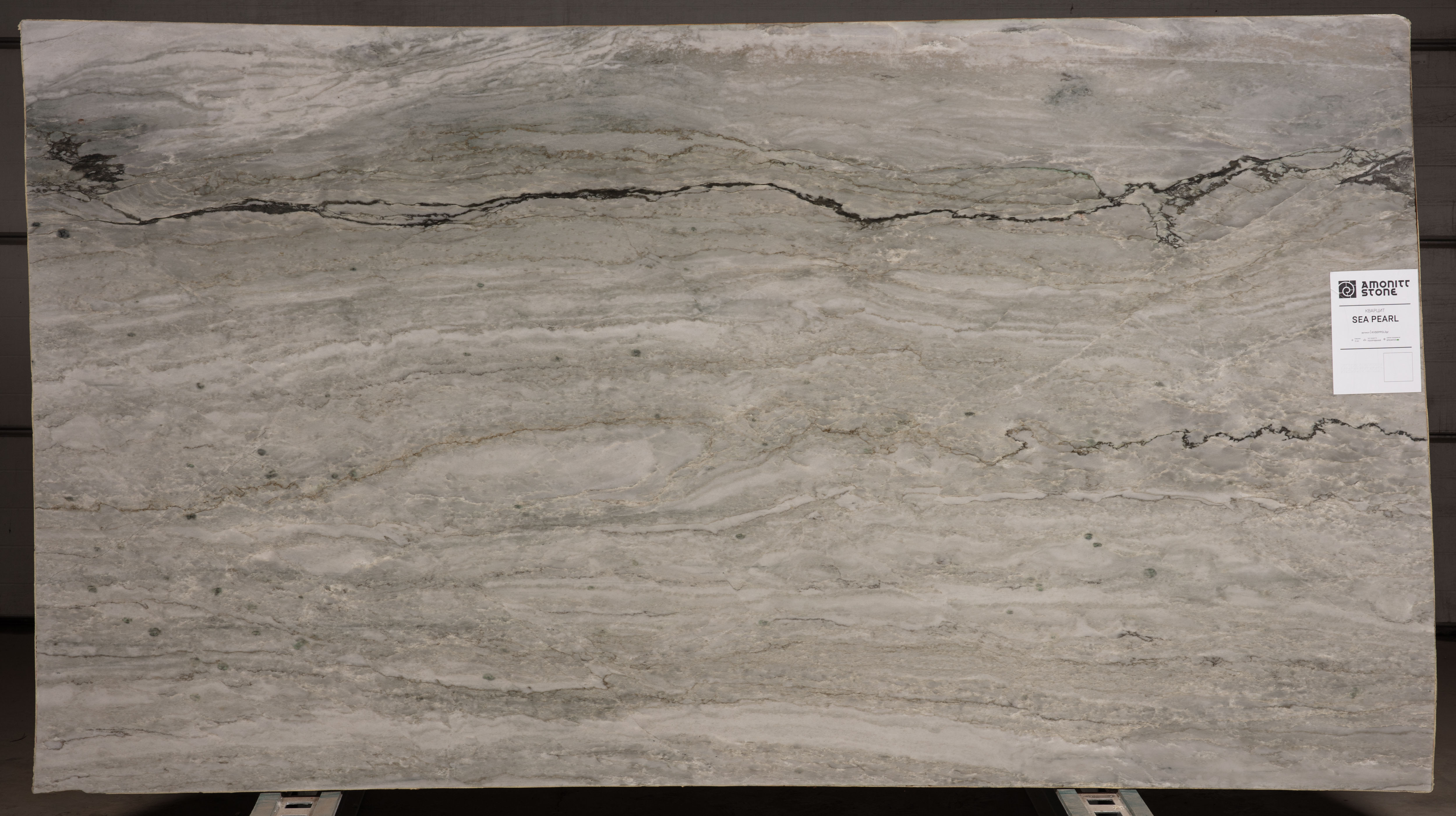 Слэб SEA PEARL 3390х1860х30 Кварцит (полированный)