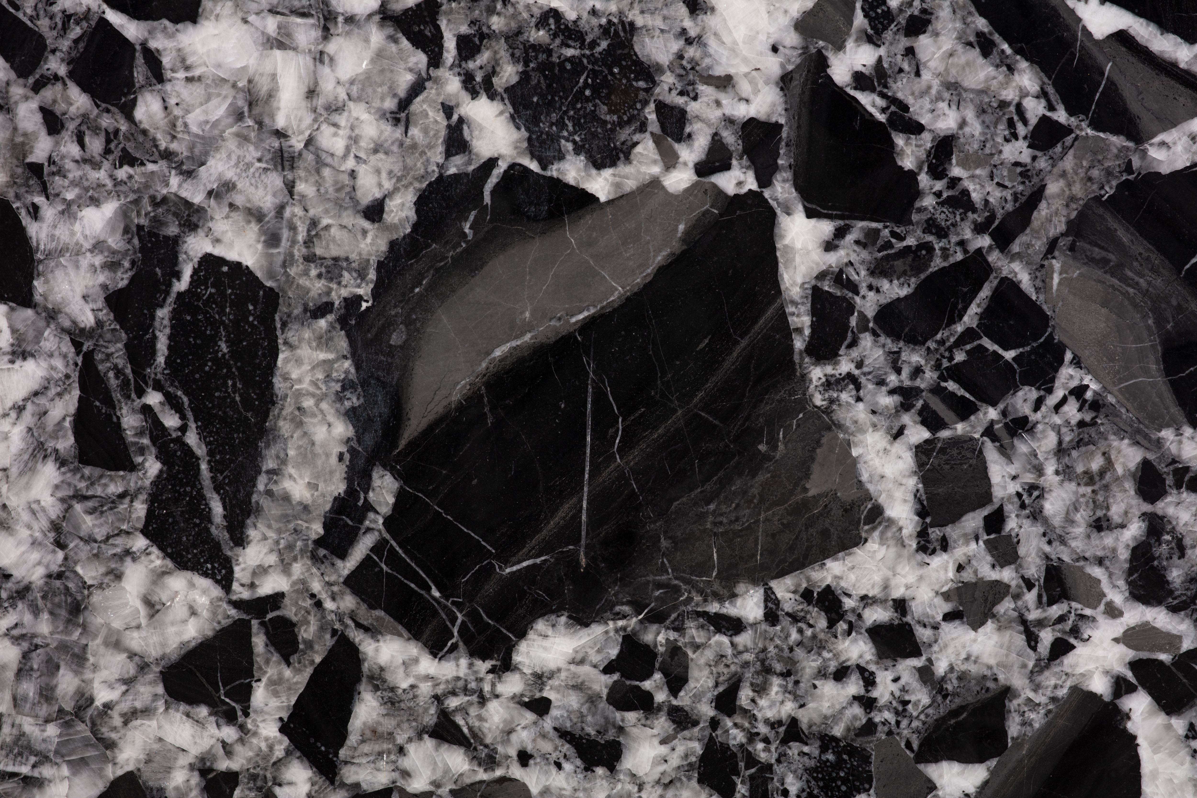 Слэб MIDNIGHT CRYSTAL 2870х1950х20 Доломитовый мрамор (полированный)