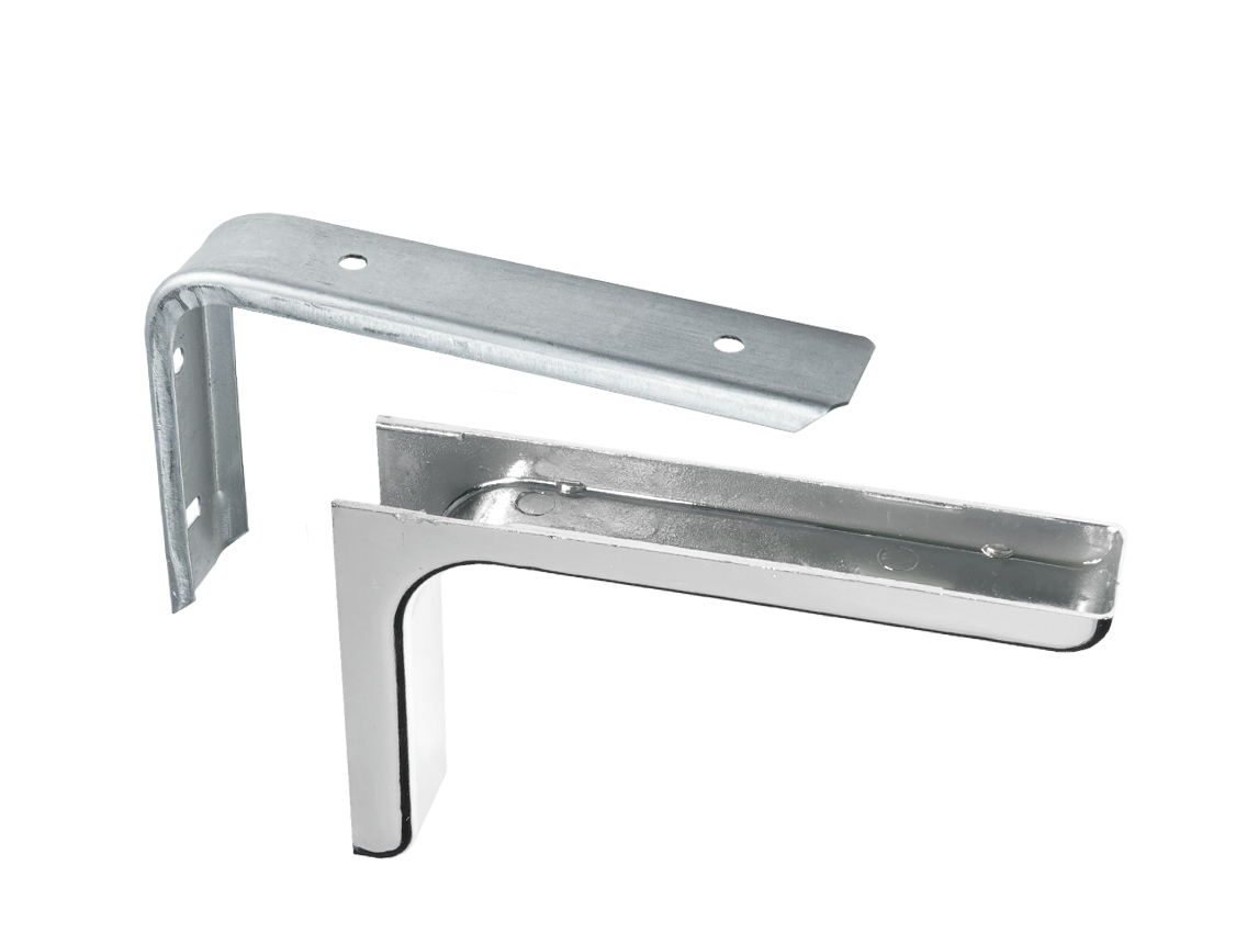 Консоль декоративная GIFF L=120 хром