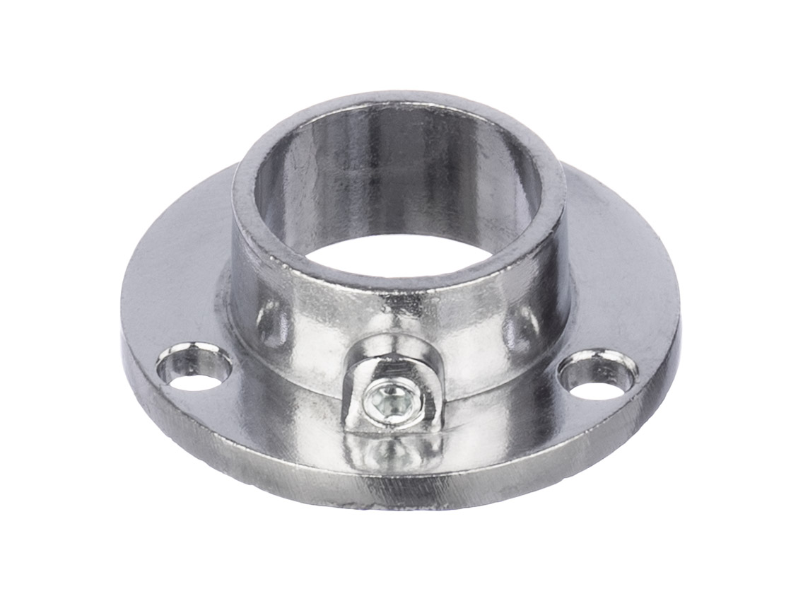 R-11/M Кріплення труби d=25 (алюміній) GIFF фланець хром