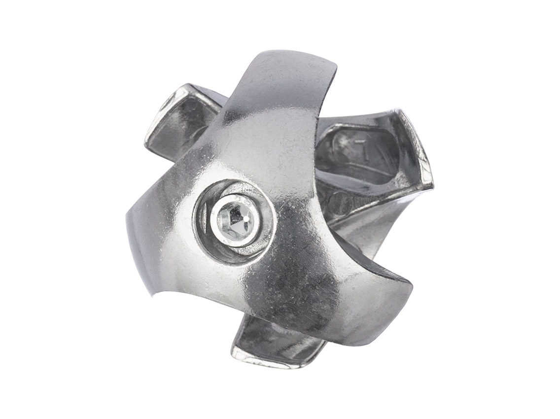 R-2DX Муфта тройная правая GIFF хром