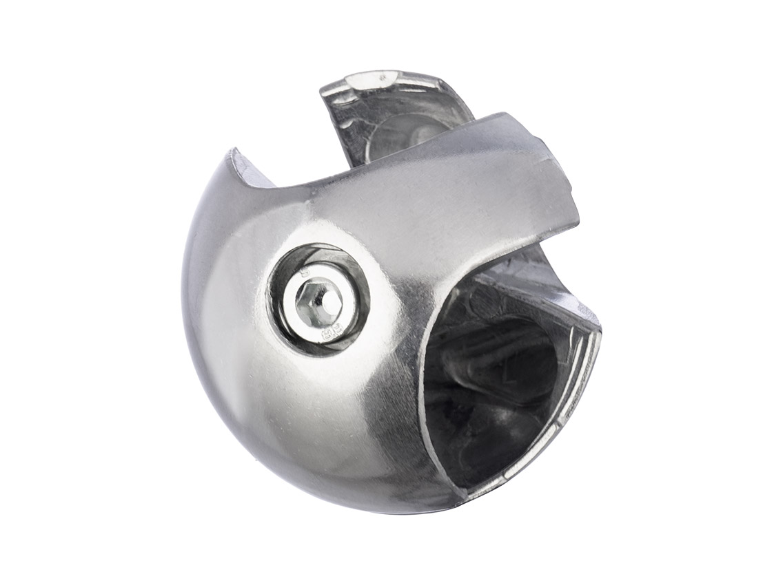 R-6SX Муфта двойная левая GIFF хром