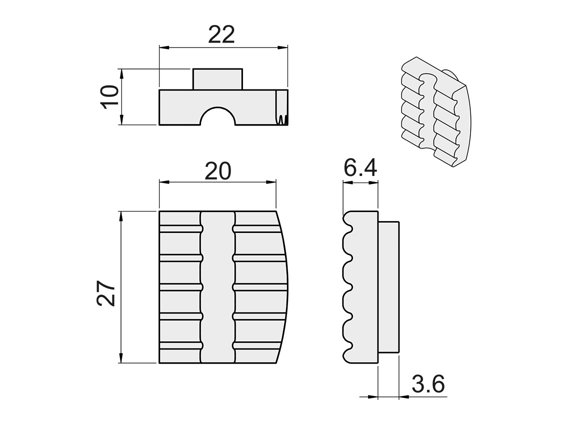 R-47 Вкладка к R-7 GIFF белый