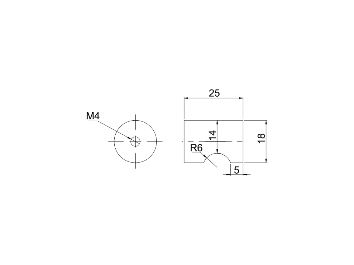 Ручка кнопка GIFF 3/131 хром