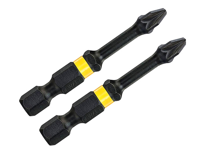 Набір біт DeWALT IMPACT TORSION Pz2, ударна L=50 мм, 2 од. (DT70531Т)