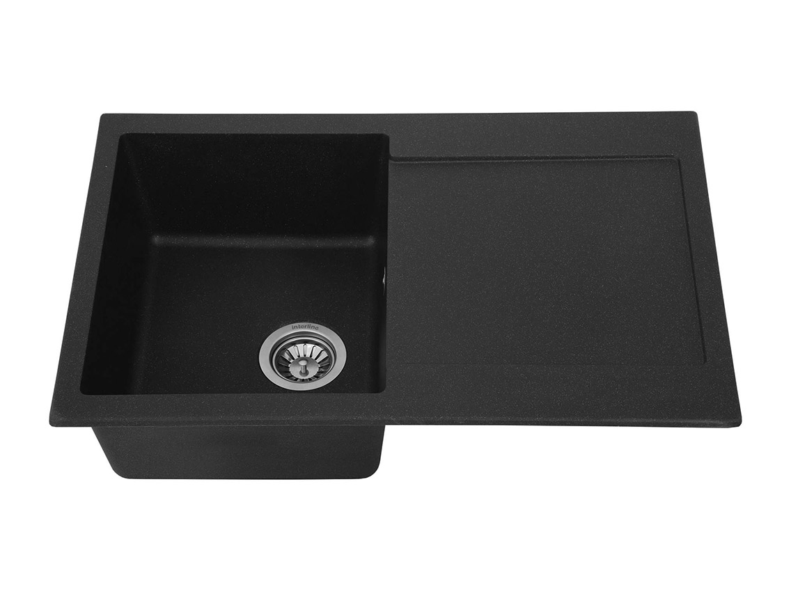 Мийка штучний камінь Interline 780х500 VEGA Black
