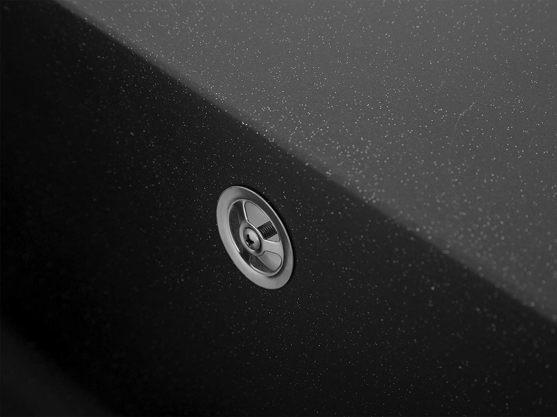 Мийка штучний камінь Interline 780х500 VEGA Black
